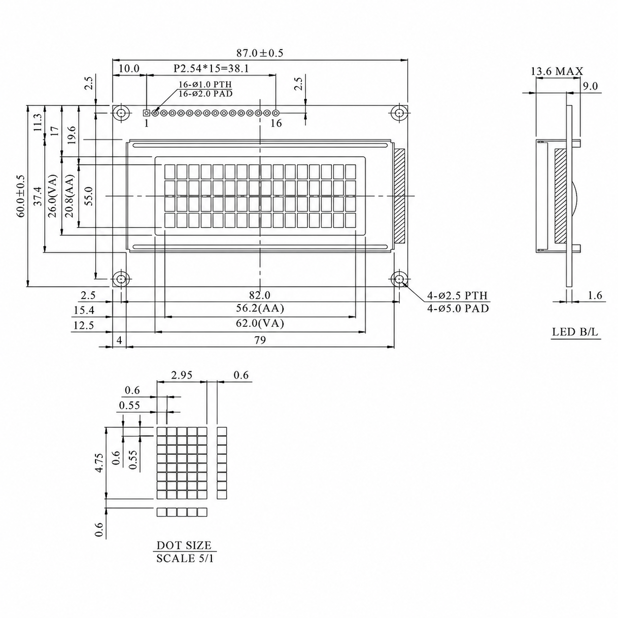 STC1604A STC1604A (Character LCD)