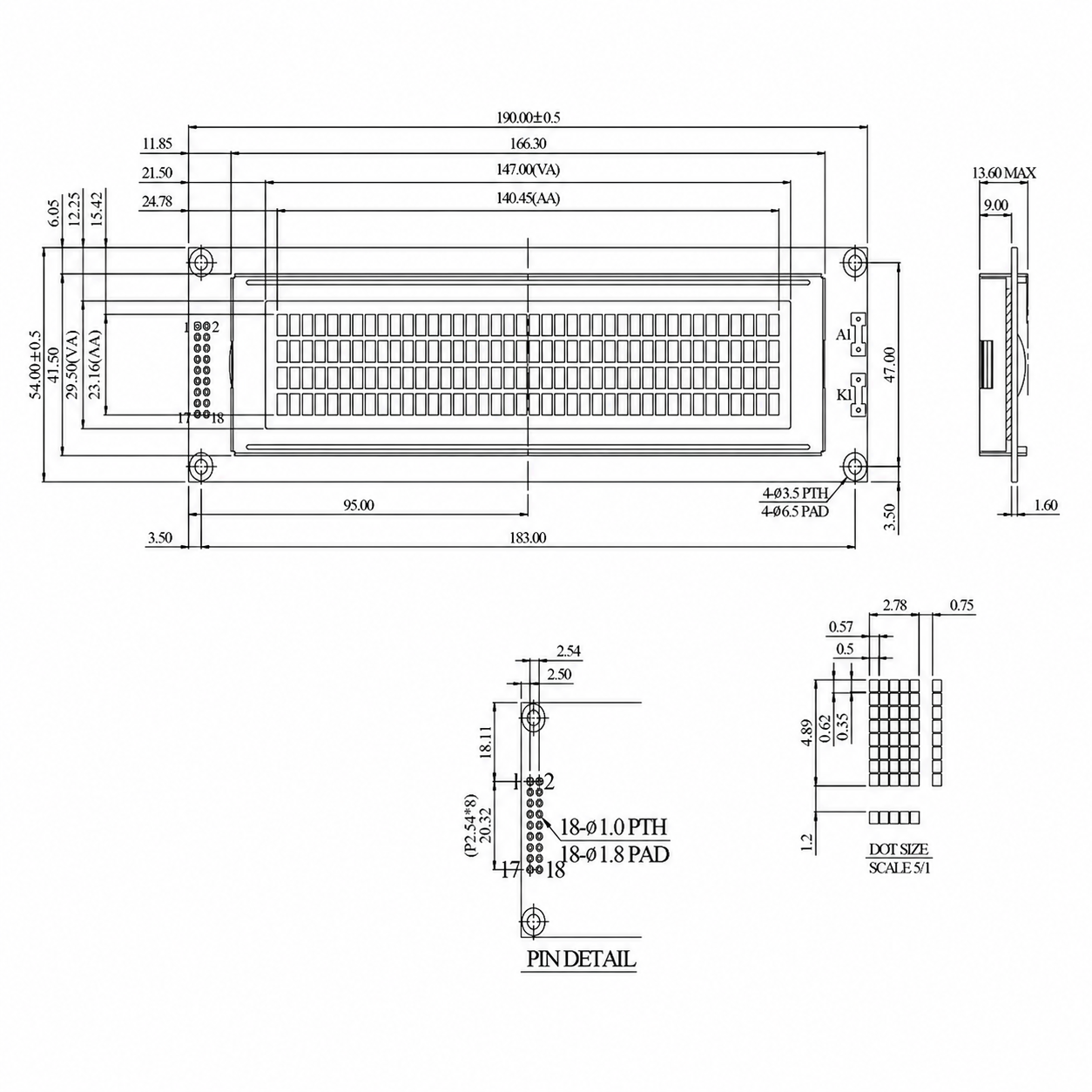 STC4004A1 STC4004A1 (Character LCD)