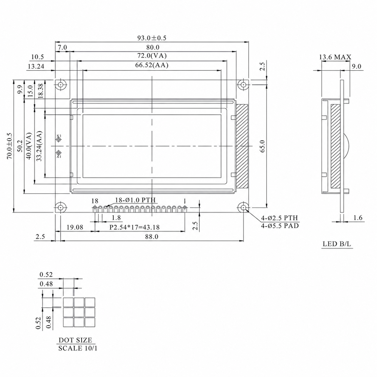 STG12864J3 STG12864J3 (Graphic LCD)