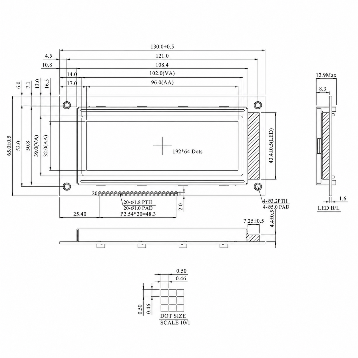 STG19264A STG19264A (Graphic LCD)