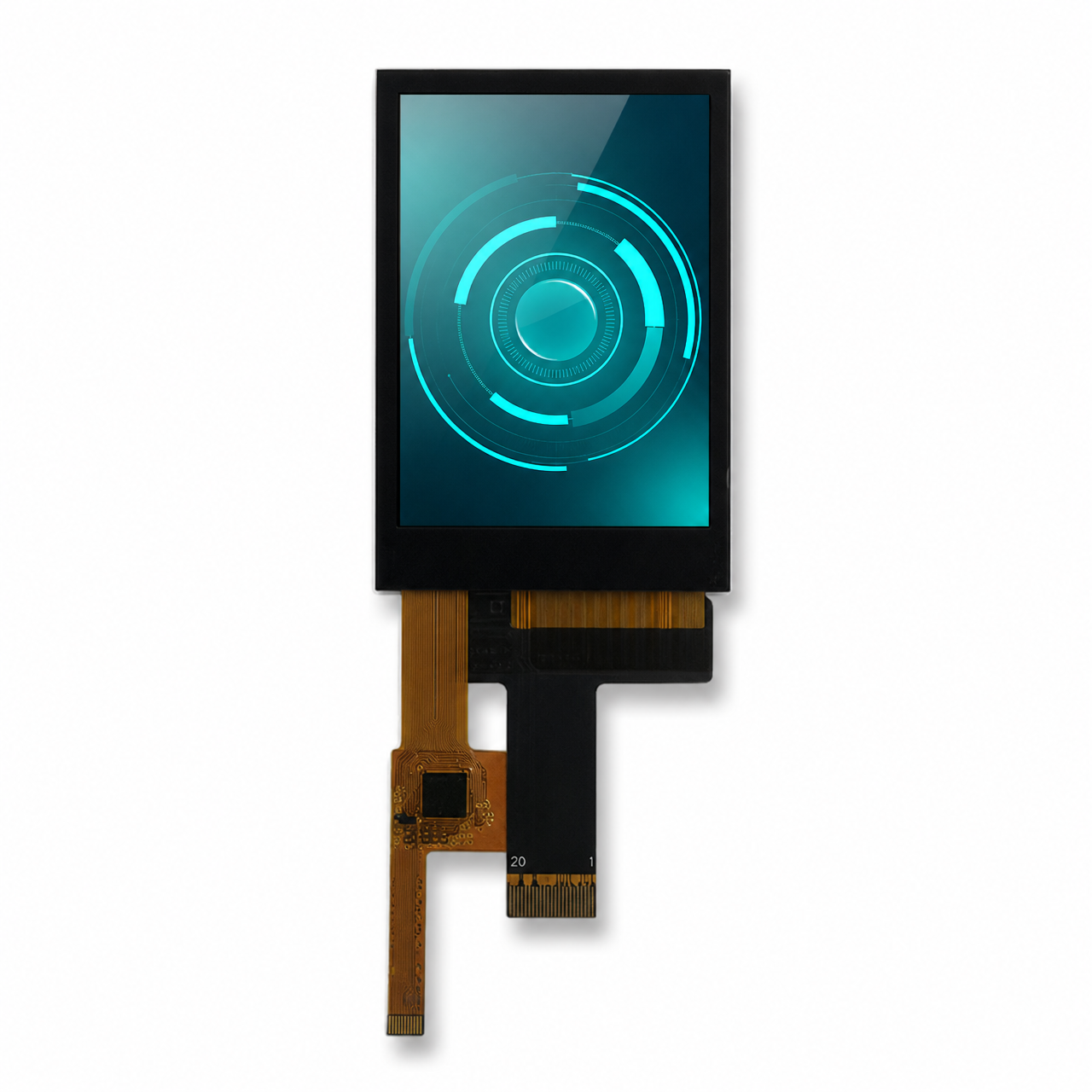 2.4 дюйм 240x320 JD9852 MIPI интерфейс IPS LCD module with capacitive touch