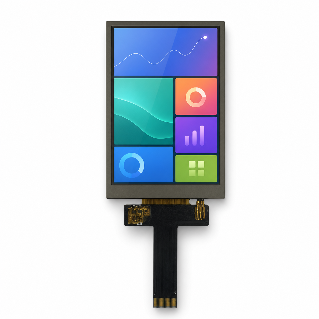 2.8 дюйм 240x320 JD9852 драйвер full viewing angle TFT