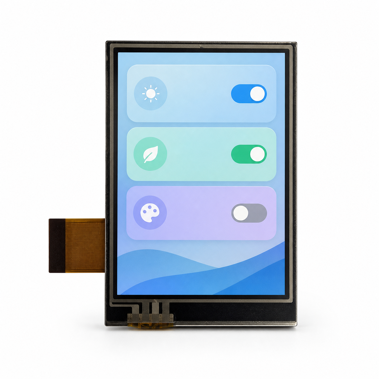2.8 дюйм 240x320 IPS all viewing angle ST7789V Multi interfaces Industrial Medical TFT LCD Display with Resistive Touch
