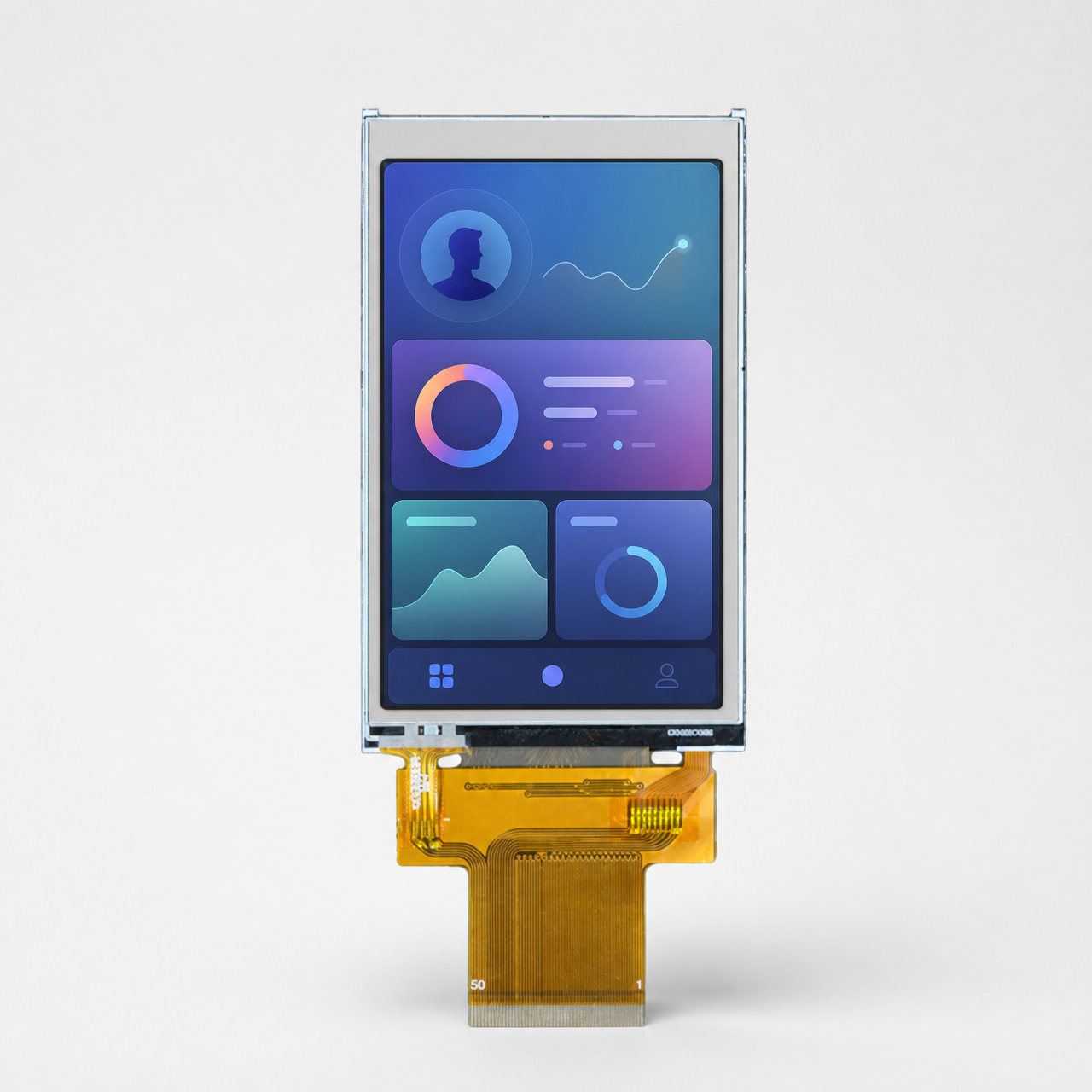 3.5 дюйм 320x480 ST7796S full viewing angle 8/9/16/18 MCU 16/18 RGB 3/4 SPI интерфейс IPS LCD module with resistive touch screen