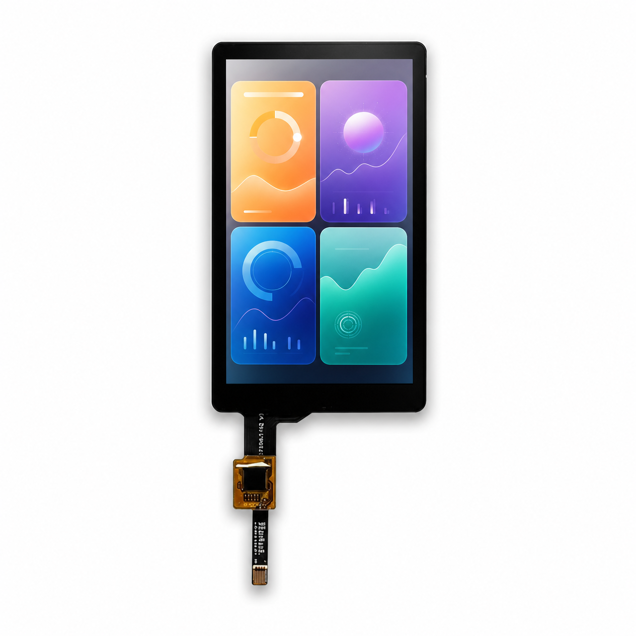 3.5 дюйм Portrait Display 480x800 TFT LCD PCAP display tranmissive LCM with Full viewing angle LCD