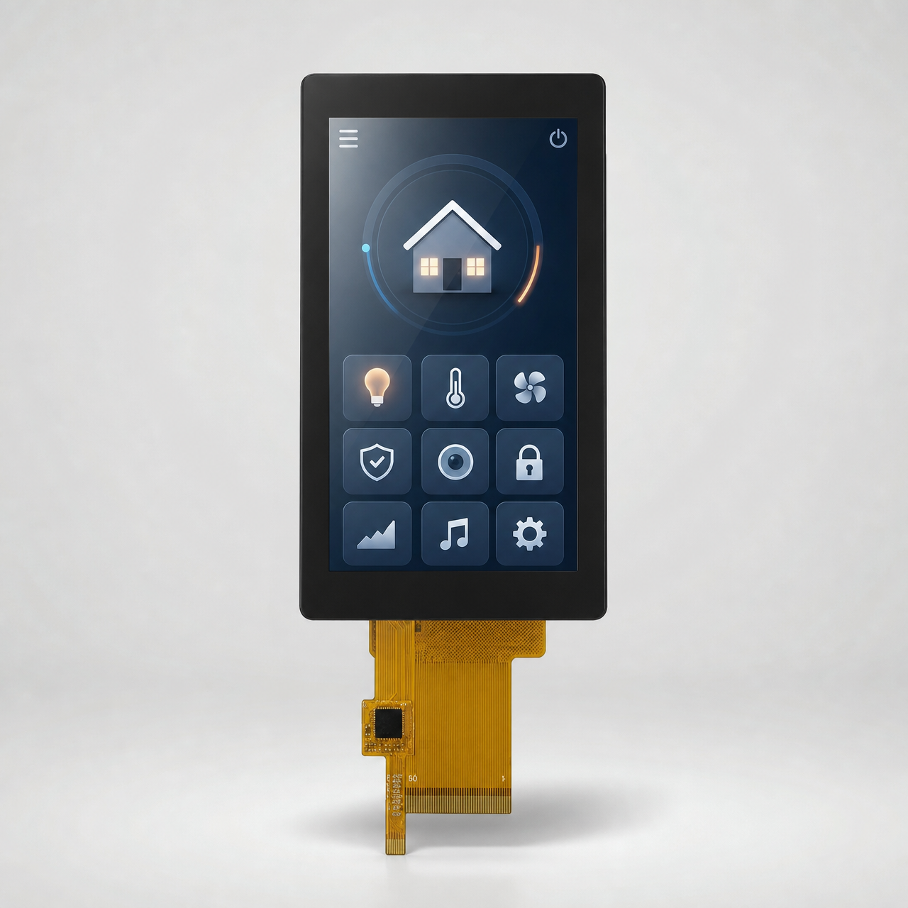 4.0 дюйм 480x800 ST7701S SPI+RGB интерфейс IPS LCD with capacitive touch panel