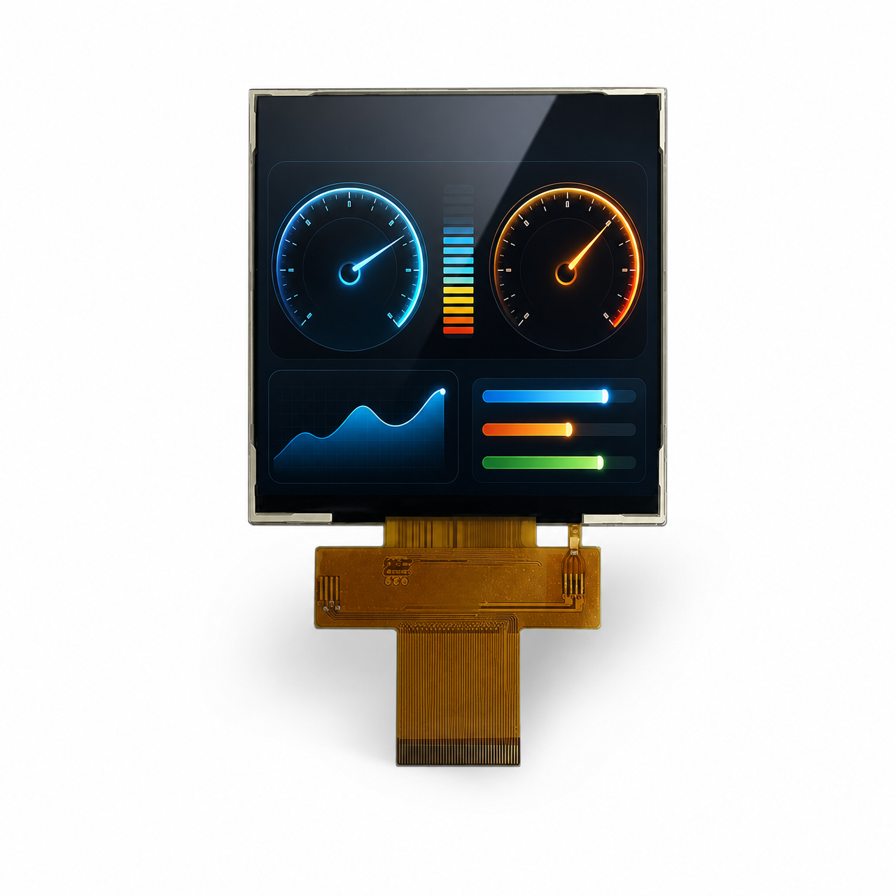 4.0 дюйм 480x480 ST7701S RGB интерфейс square TFT high brightness wide temperature IPS LCD
