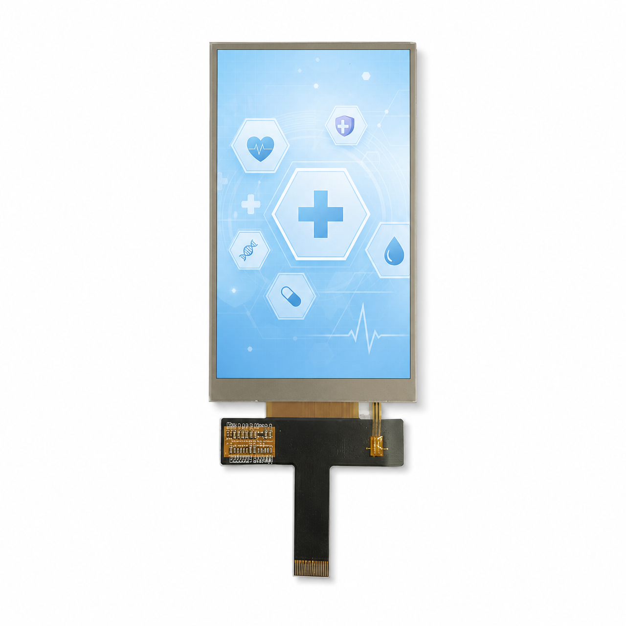 4.3 дюйм 480x800 ILI9806E MIPI интерфейс full viewing angle IPS LCD