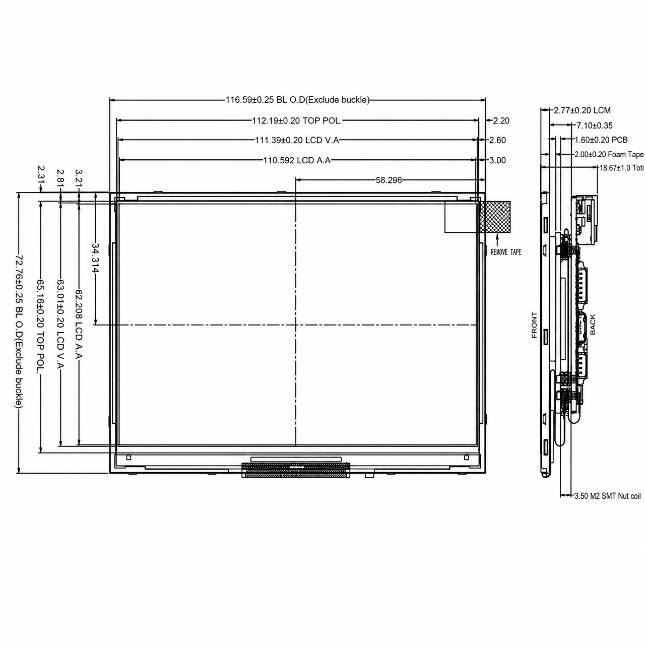 STK050FHFLD102-SP001A-HDMI 5.0 дюйм IPS 1920x1080 HDMI интерфейс LTPS high brightness TFT LCD display module