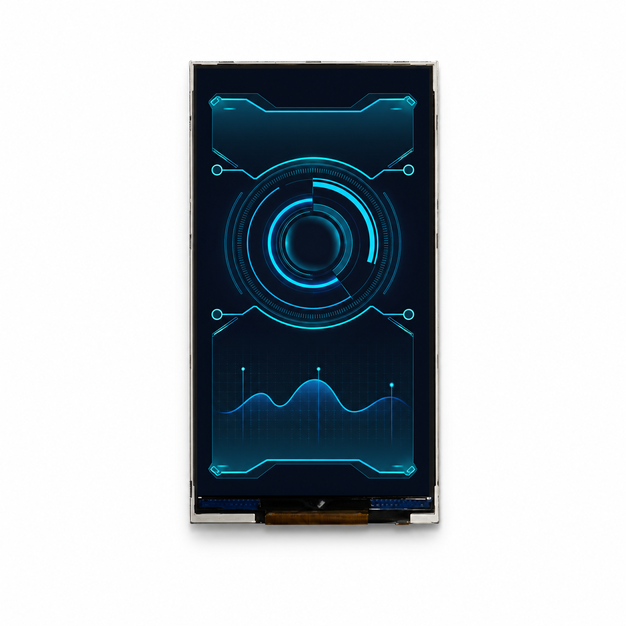 5.0 дюйм 480x854 ST7701S LVDS интерфейс IPS TFT LCD panel