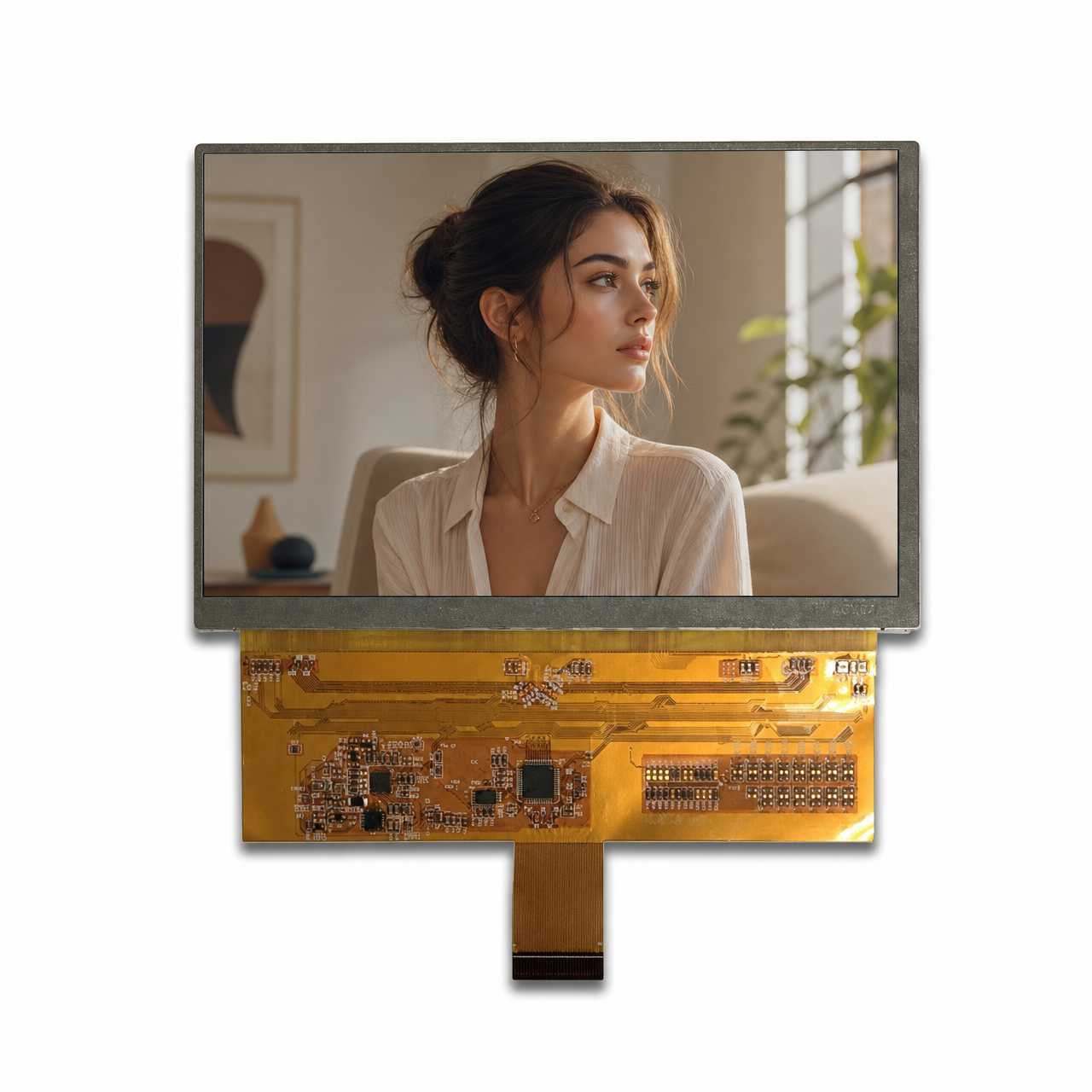 6.7 дюйм 1920x1080 LVDS интерфейс full viewing angle high brightness TFT IPS LCD