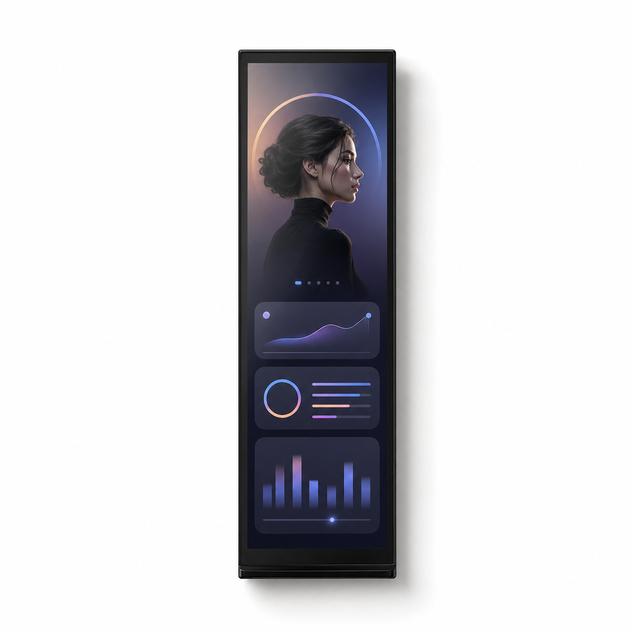 7.84 дюйм 400x1280 OTA7290B MIPI интерфейс Bartype TFT LCD Module