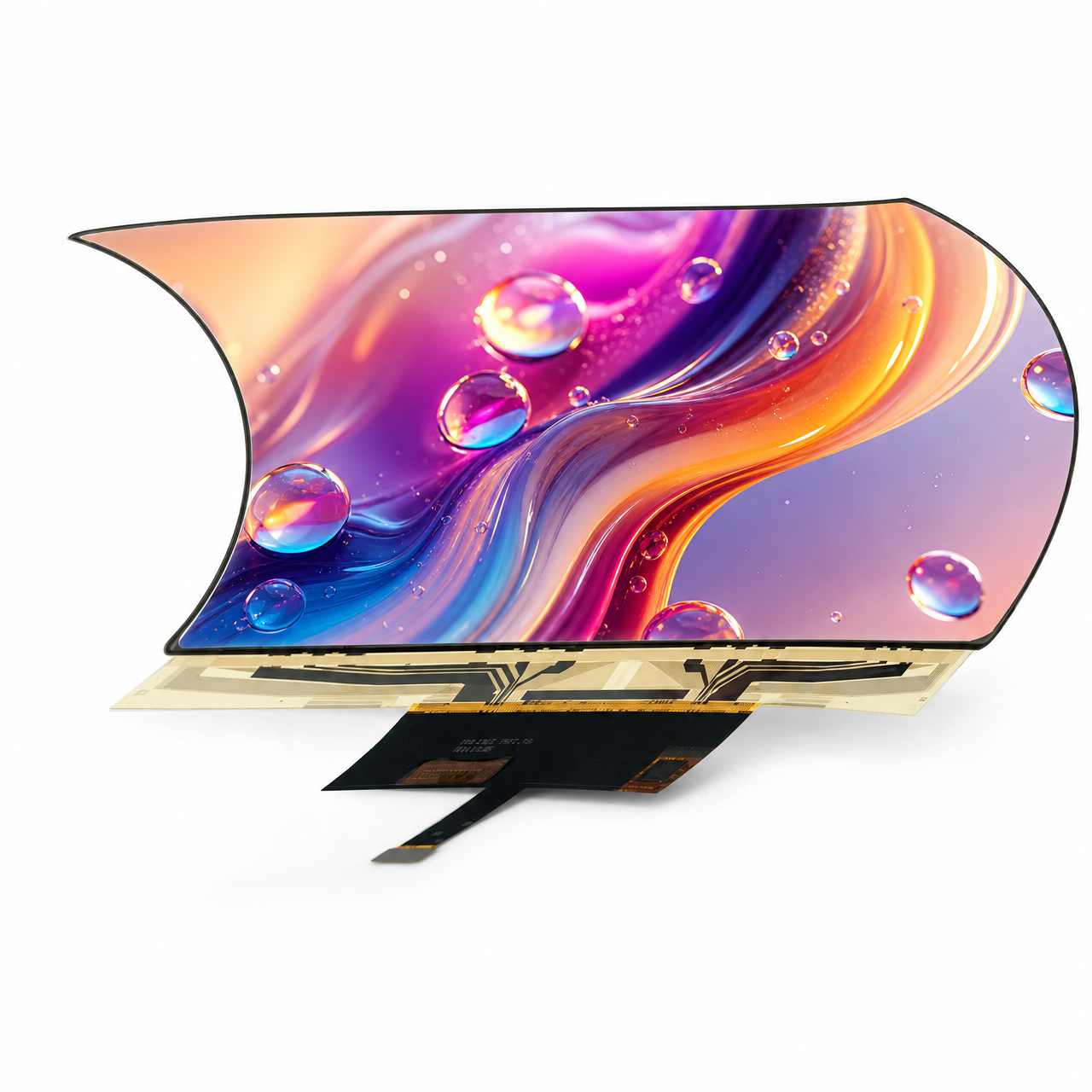 8.0 дюйм 2480x1860 AMOLED MIPI интерфейс RM69380 LTPS Flexible Display with oncell touch