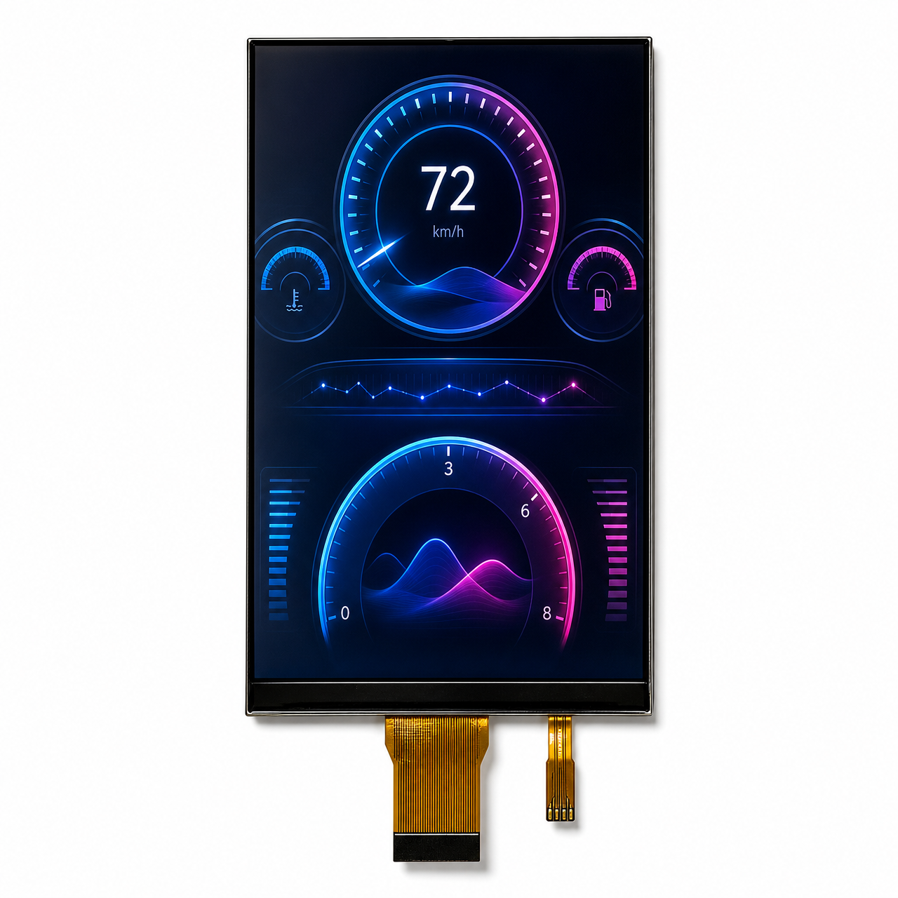 10.1 дюйм 800x1280 full viewing angle 4-Lane MIPI интерфейс JD9365AA IPS LCD