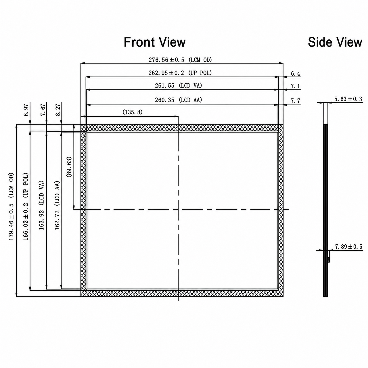 STK121HDFLD045 12.1 дюйм 1280x800 IPS LVDS интерфейс high brightness industrial medical TFT LCD Module
