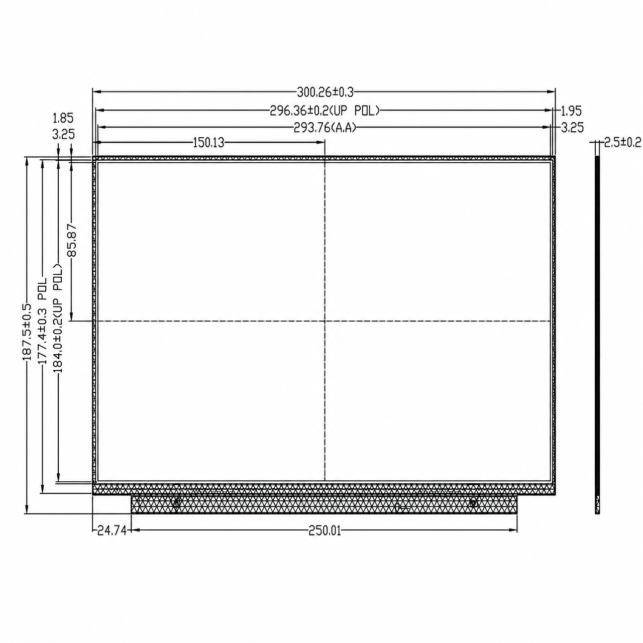 STK133FHFEA024 13.3 дюйм 1920x1080 TFT LCD EDP интерфейс full viewing angle IPS display