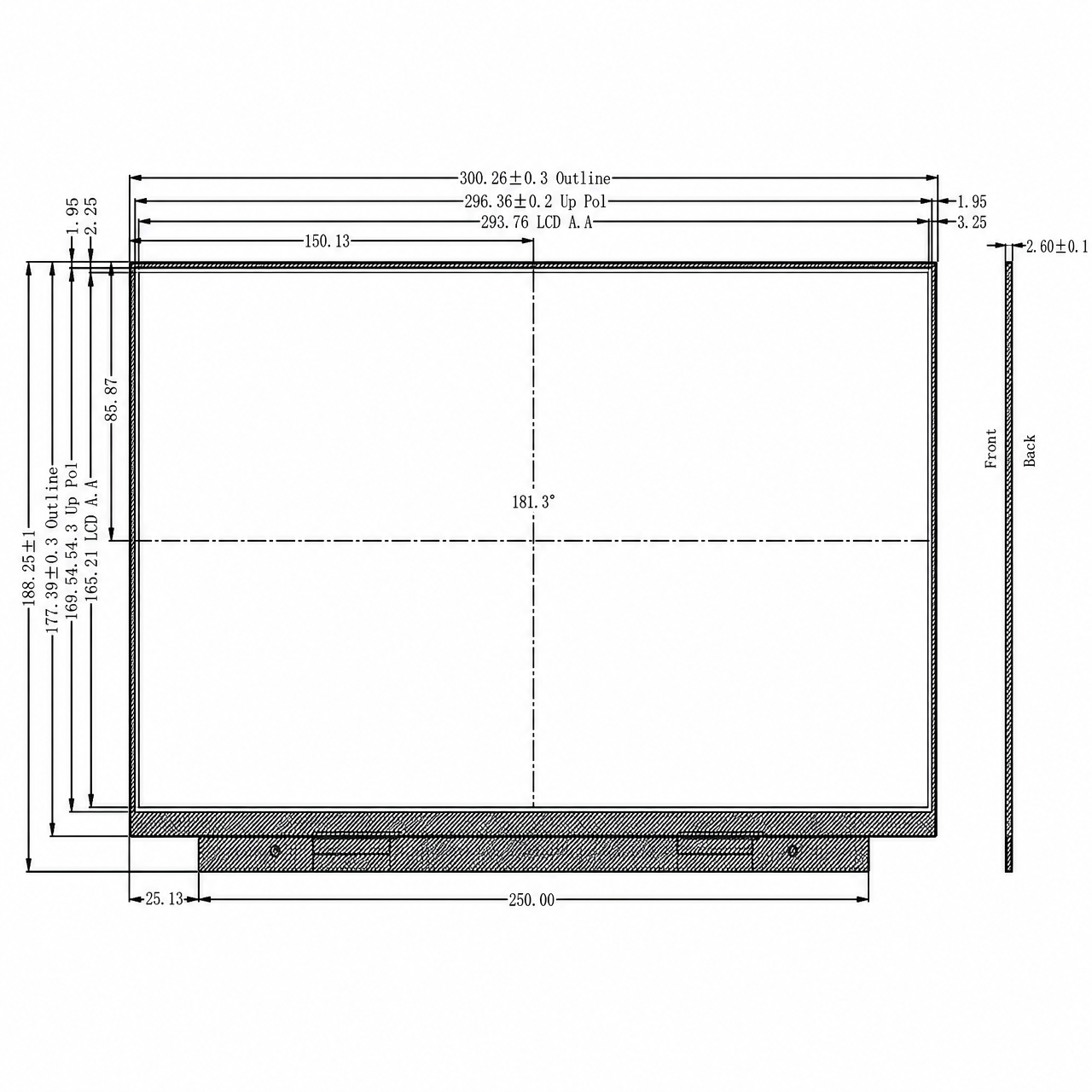 STK133FHFED022 13.3 дюйм 1920x1080 Full HD IPS display eDP интерфейс full viewing angle IPS TFT LCD module