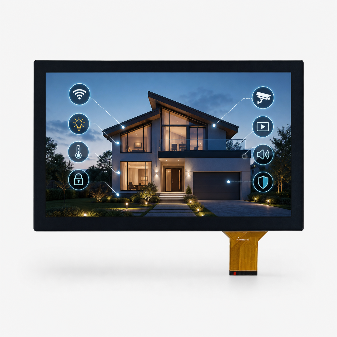 13.3 дюйм 1920x1080 TFT LCD eDP интерфейс full viewing angle IPS LCD module with capacitive touch panel
