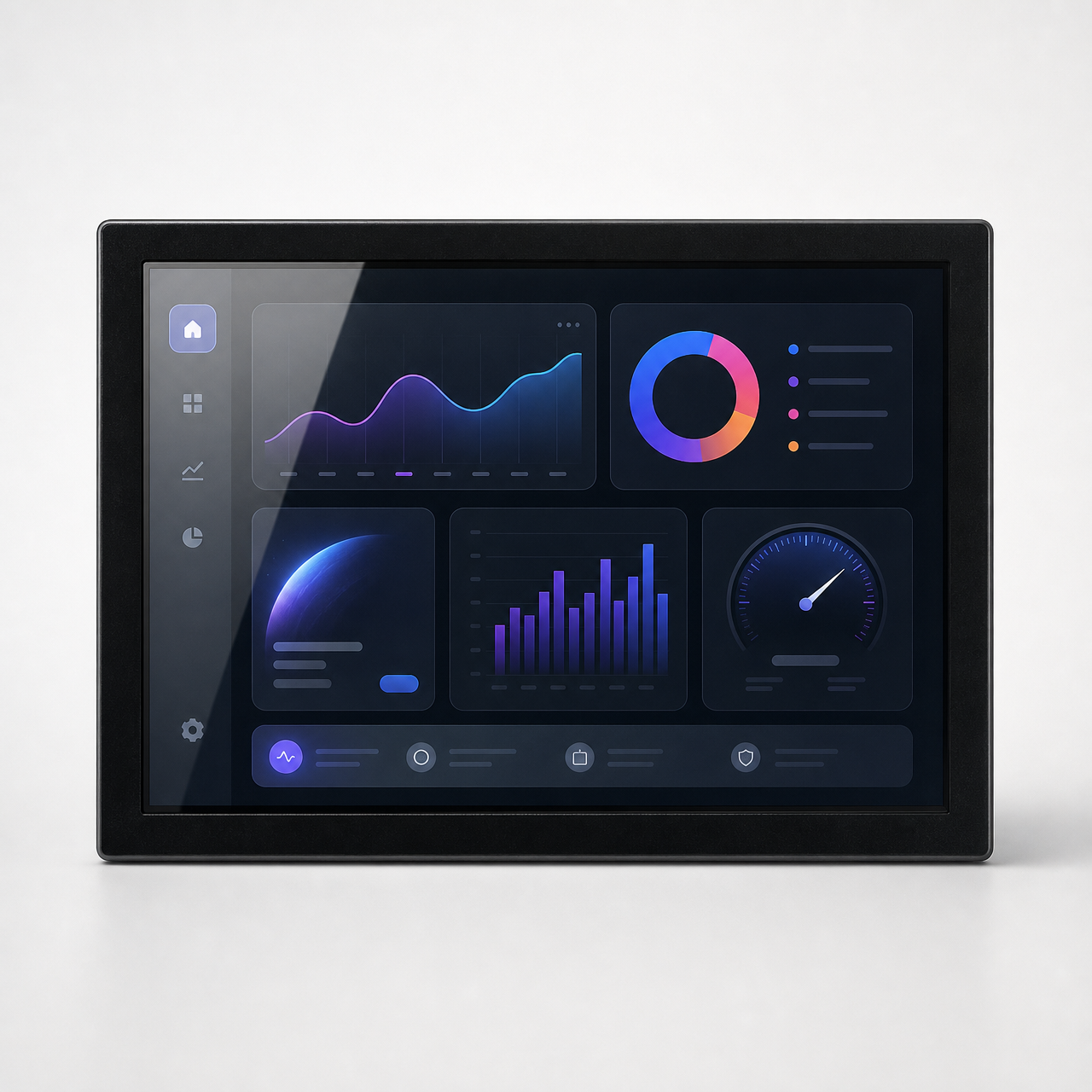 13.3 дюйм IPS 1920x1080 HDMI интерфейс High-brightness tft lcd display with capacitive touch panel