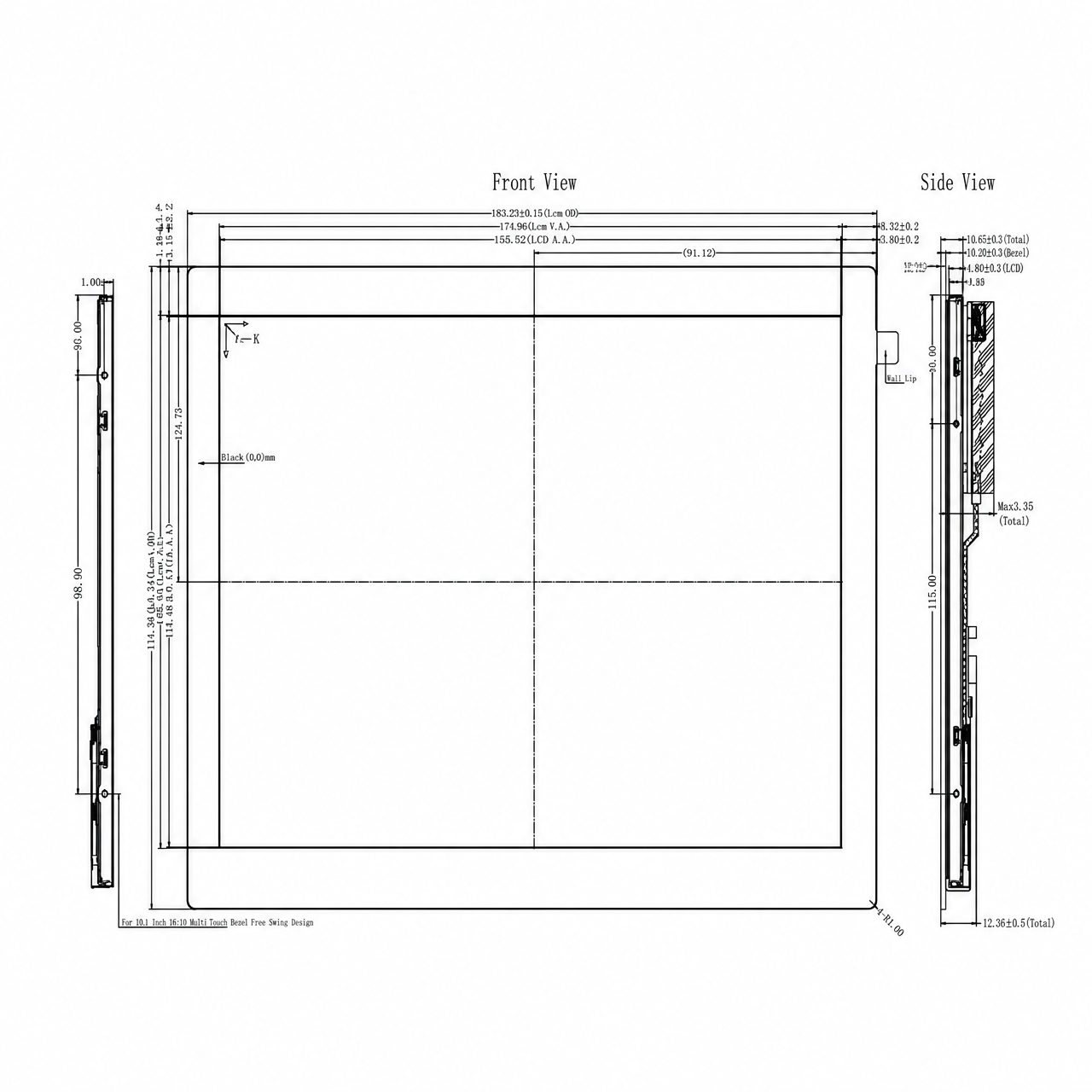 STK133FHFLA013-C009A-HDMI 13.3 дюйм IPS 1920x1080 HDMI интерфейс High-brightness tft lcd display with capacitive touch panel
