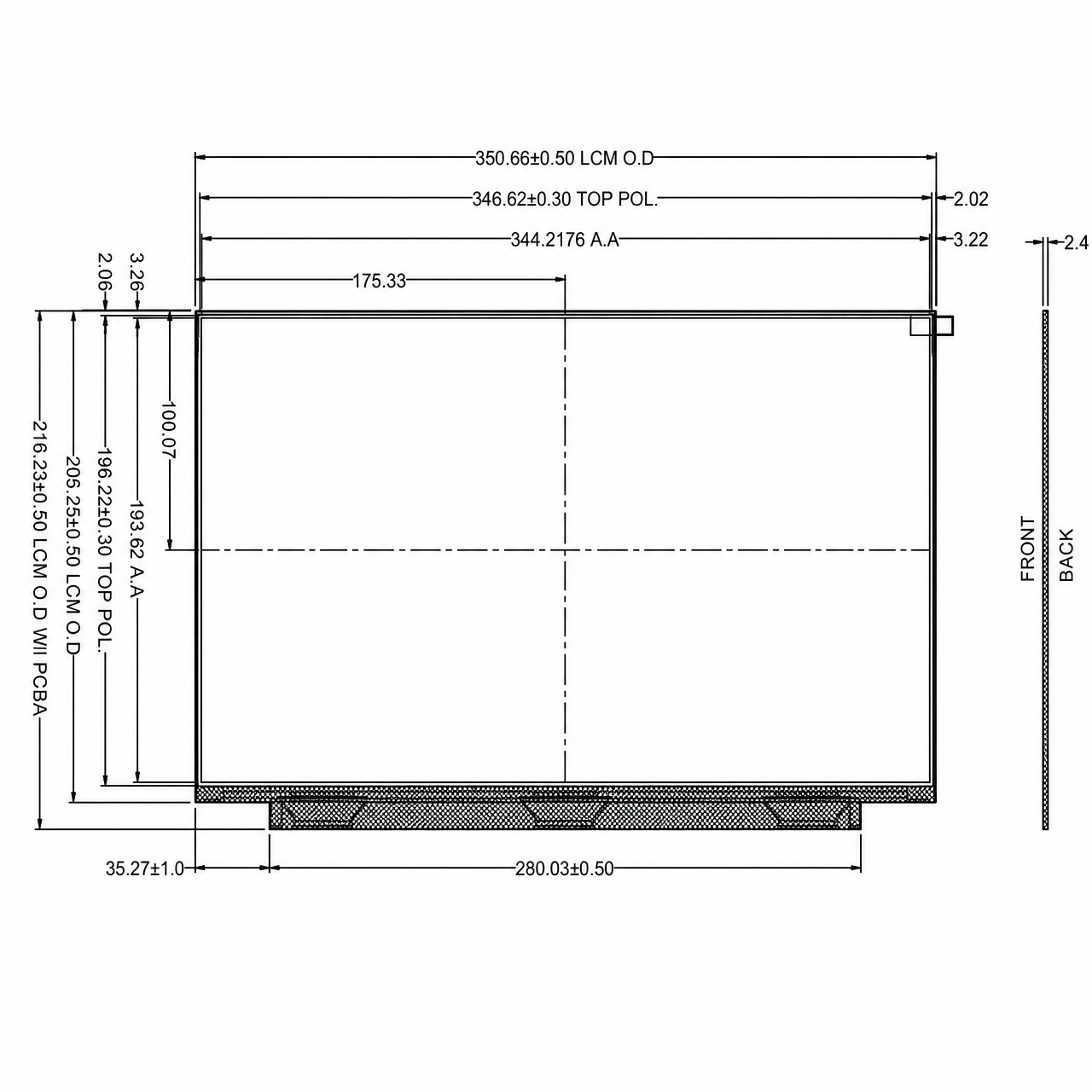 STK156UHFED040 15.6 дюйм 4K 3840x2160 IPS LCD eDP интерфейс LTPS full viewing angle TFT display