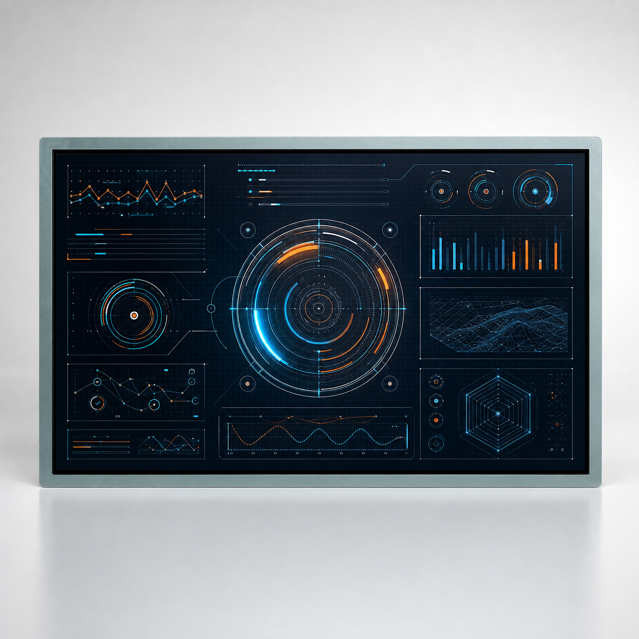 27 дюйм IPS 1920x1080 Industrial TFT LCD Display