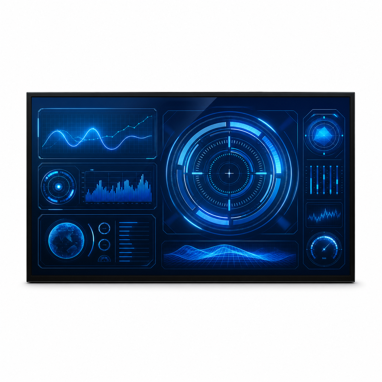 27 дюйм FHD 1920x1080 High Brightness Industrial TFT LCD Display