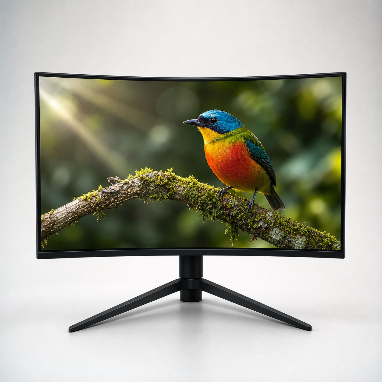 32.0 дюйм 1920x1080 Radius of curvature R1800 C-Curved LCD Display Monitor with RTD2775 IC IPS high contrast