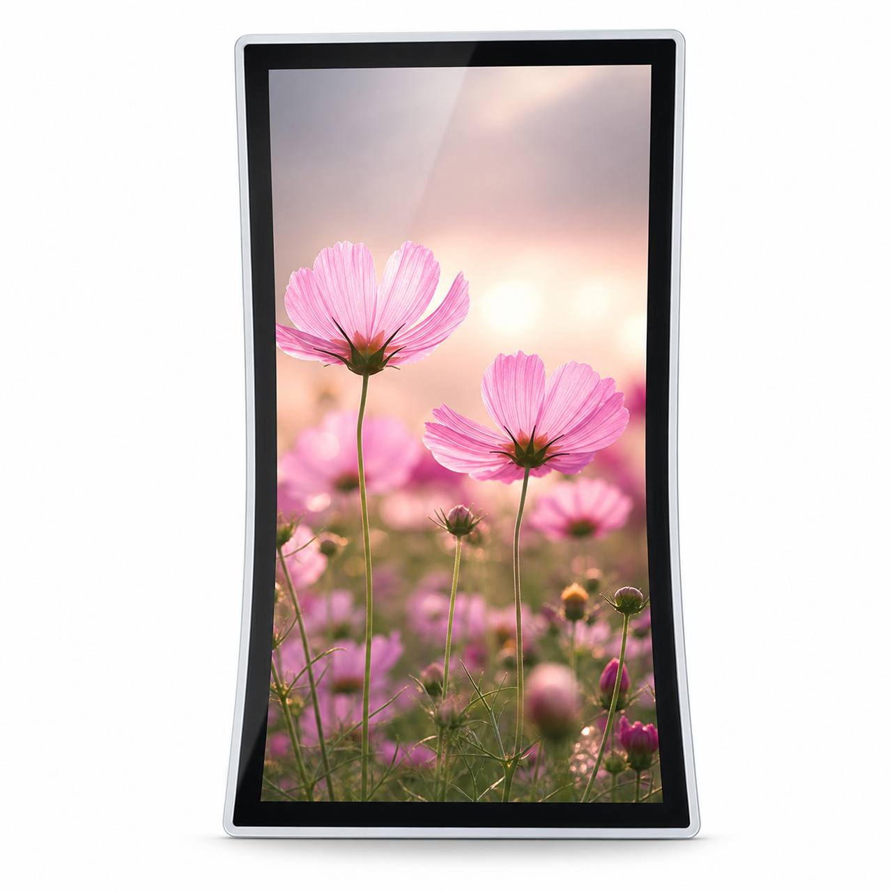 43 дюйм J Curve 3840x2160 LCD Monitor Screen R1500 with Touch IPS viewing angle 1.07B Color HDMI/DP интерфейс